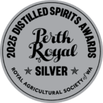 Perth Royal Show Distilled Spirits Awards 2025 silver medal awarded to Black Cockatoo Distillery Signature Gin and Mandarin Gin Liqueur