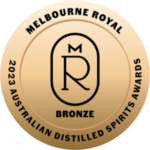 Melbourne Royal 2023 Australian Distilled Spirits Awards bronze medal awarded to Black Cockatoo Distillery Bush Berry Gin