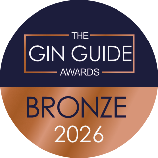The Gin Guide Awards 2026 bronze medal awarded to Black Cockatoo Distillery Desert Lime Gin